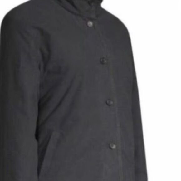 NWT James Perse Black Funnel Neck Jacket Size 1 - Picture 6 of 6